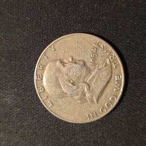 Vintage 1954 Silver Franklin Half Dollar
